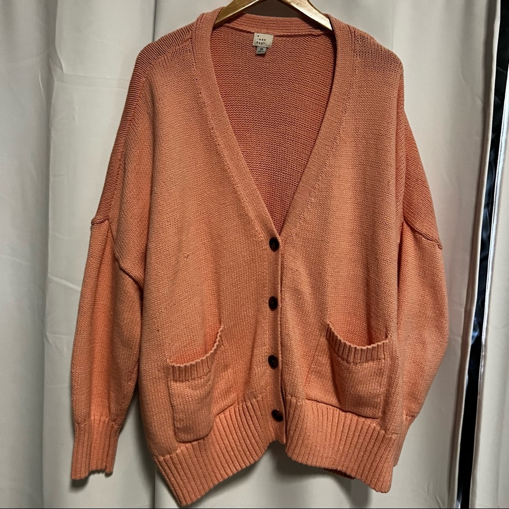 Women’s Target A New Day Knit Button Sweater Size 3X
